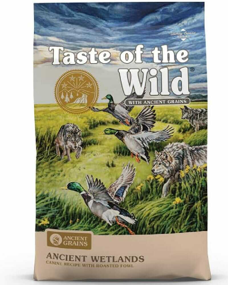 Taste of the Wild Ancient Wetlands Canine Recipe con Aves Asadas