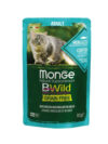 Monge Bwild Pouch Adult Codfish Shrimp & Vegetables 85gr